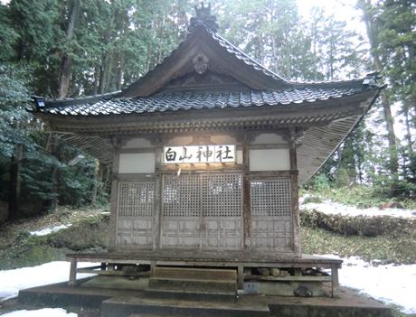 我が故郷、志賀町火打谷の白山神社